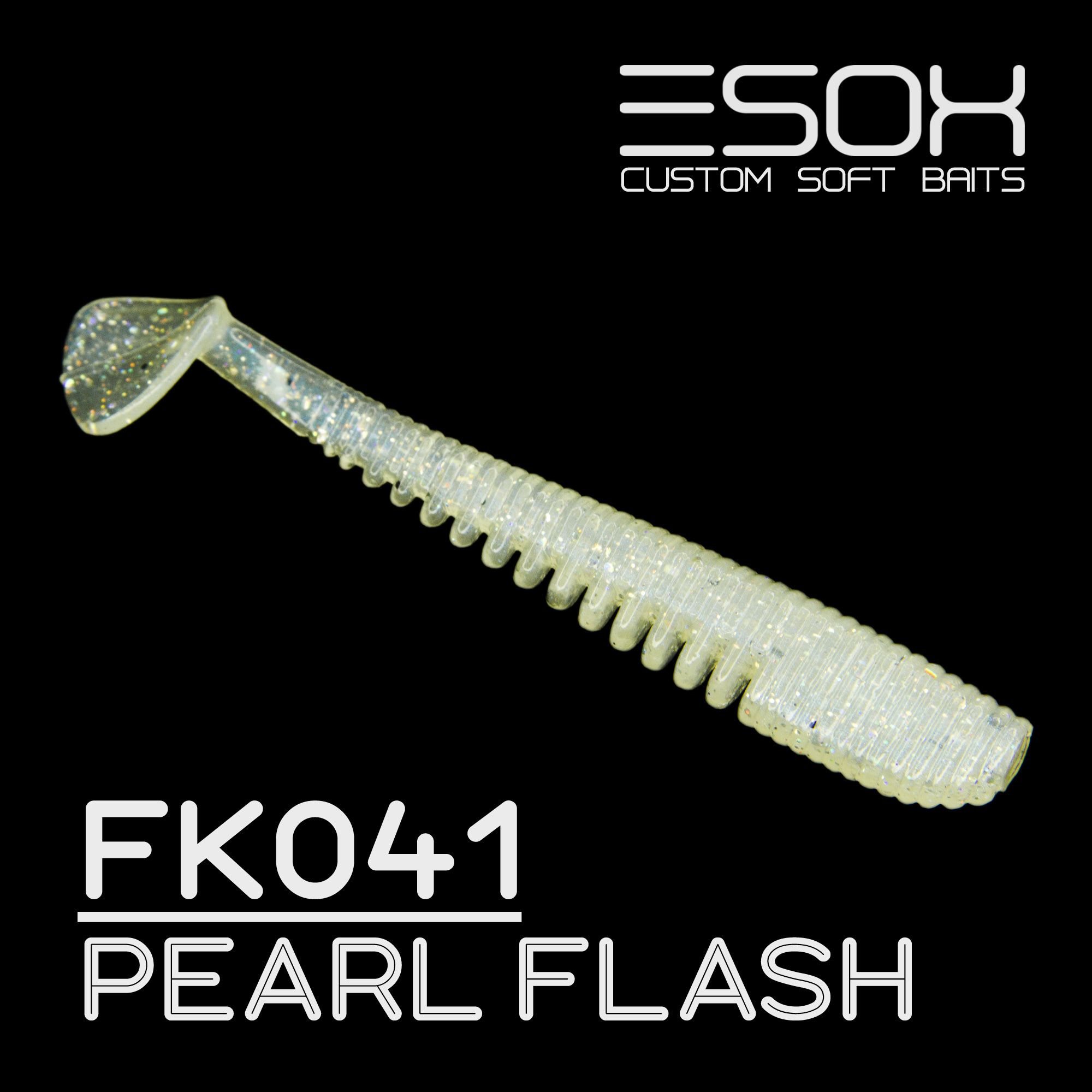 

Силиконовая приманка Esox Awanura 63 мм цвет fk041 Pearl Flash 8 шт, Разноцветный, Awanura