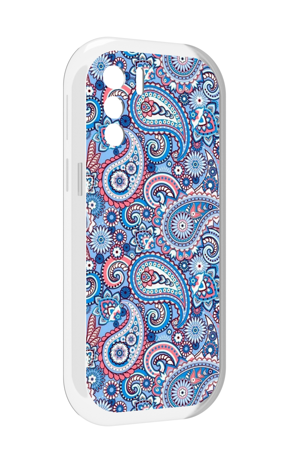 

Чехол MyPads красивый голубой арнамент для UleFone Note 13P, Прозрачный, Tocco