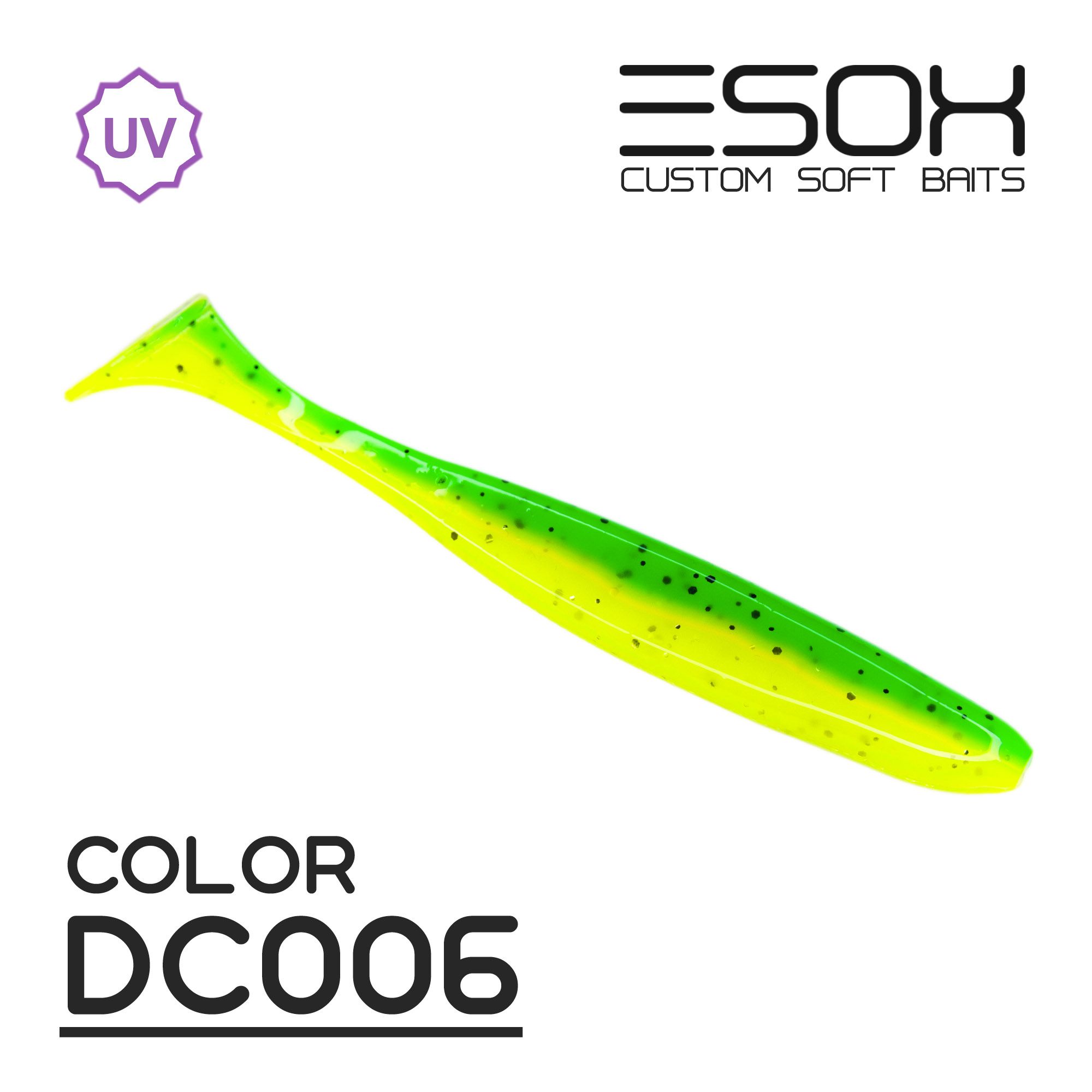 

Силиконовая приманка Esox Sheasy 120 мм цвет dc006 4 шт, Разноцветный, Sheasy