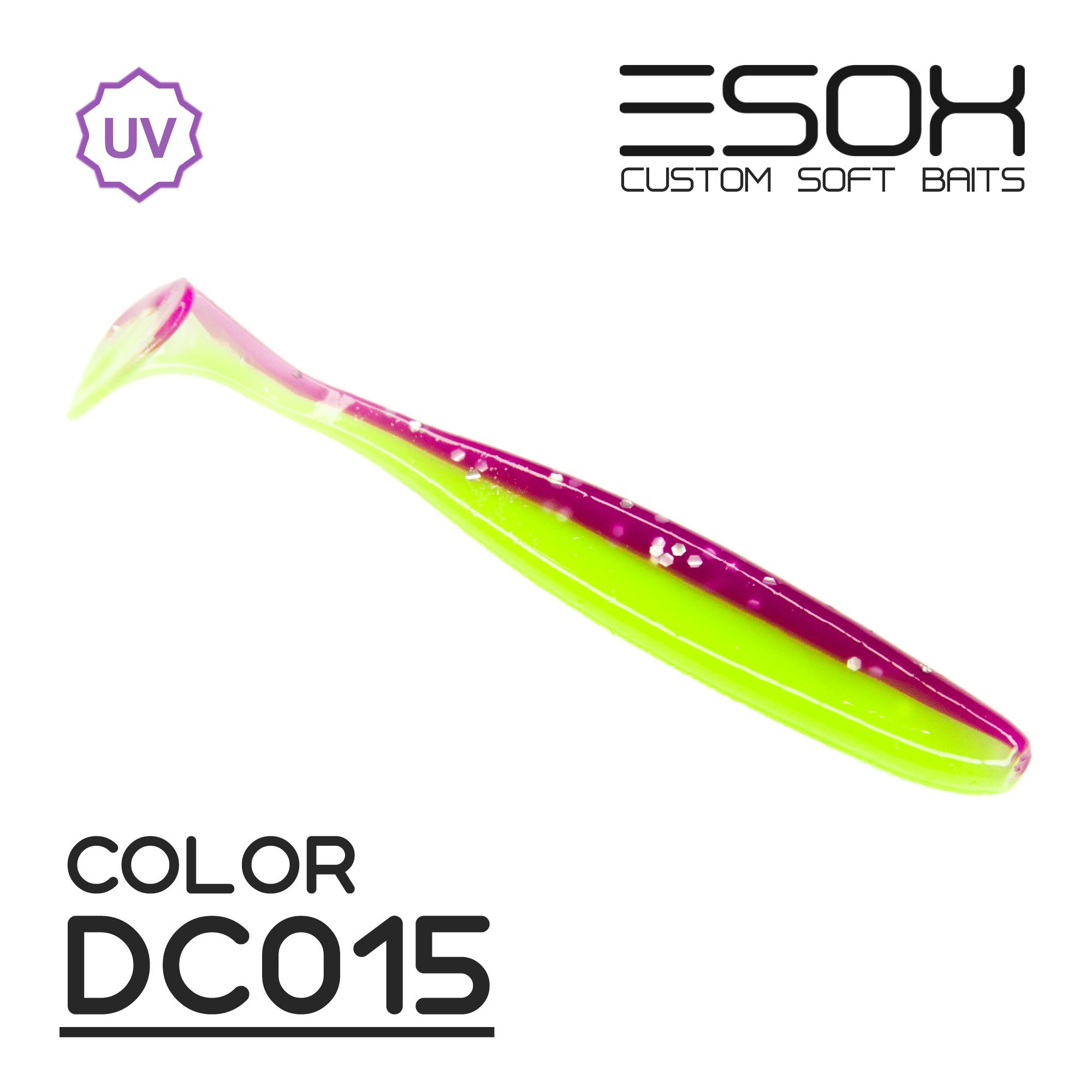 

Силиконовая приманка Esox Sheasy 80 мм цвет dc015 6 шт, Разноцветный, Sheasy