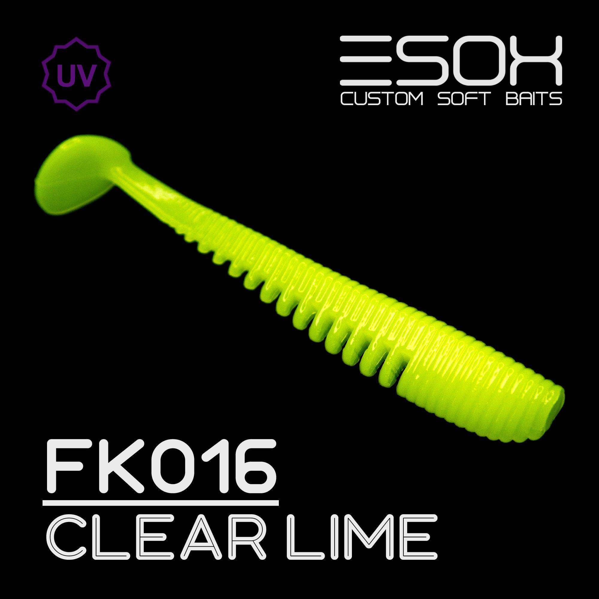 

Силиконовая приманка Esox Awanura 89 мм цвет fk016 Clear Lime 6 шт, Разноцветный, Awanura