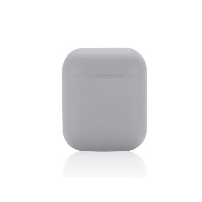 

Чехол силиконовый для Airpods 1 (15), пепельный, A+