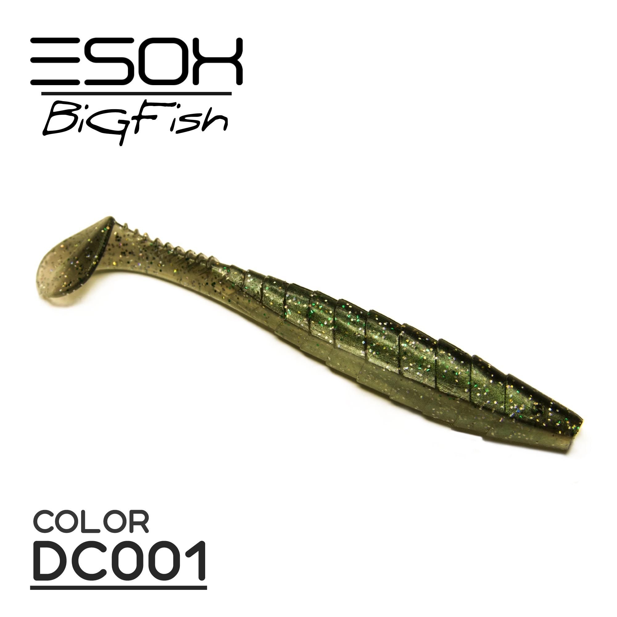 

Силиконовая приманка Esox Gekasa 127 мм цвет dc001 4 шт, Разноцветный, Gekasa