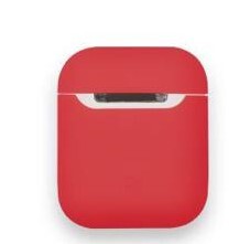 

Чехол силиконовый для Airpods 1 (1), красный, A+
