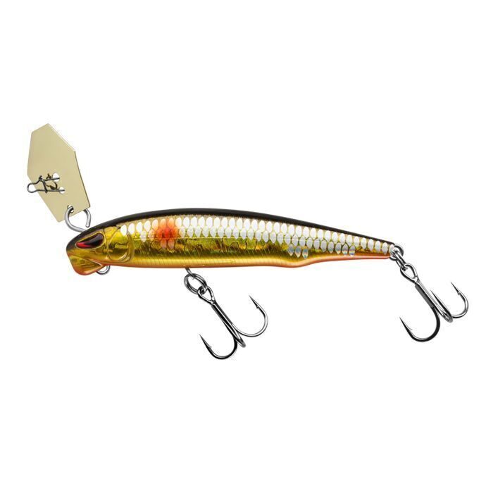 

Воблер Sprut Rufu Shine (9 / 3 / 0.5 / 1 / 7 / GBK-SC / / 3 штуки в комплекте / 3 / 3 /, Золотистый;серебристый, Rufu Shine