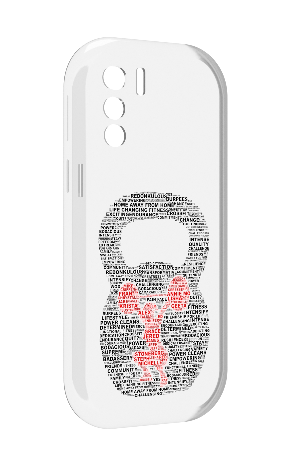 

Чехол MyPads бодибилдинг гиря из слов для UleFone Note 13P, Прозрачный, Tocco