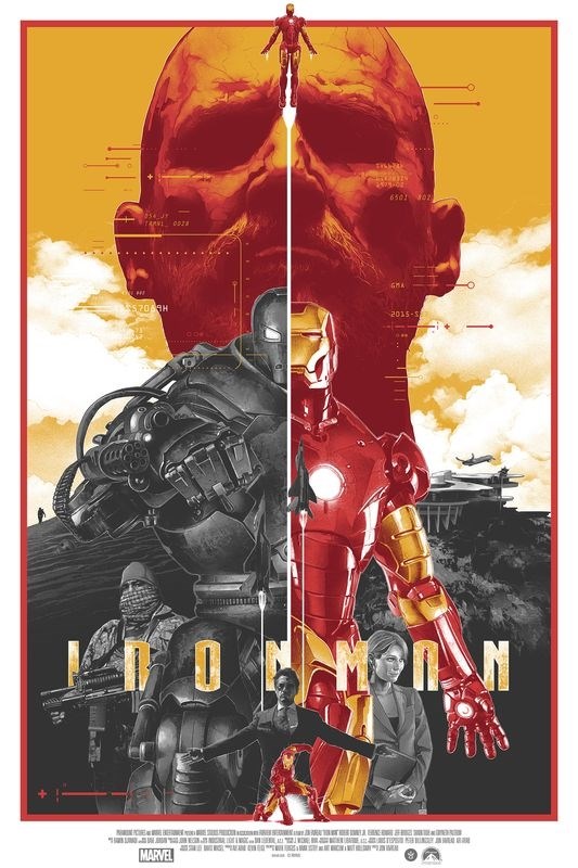

Постер к фильму "Железный человек" (Iron Man) Оригинальный 43,2x63,5 см