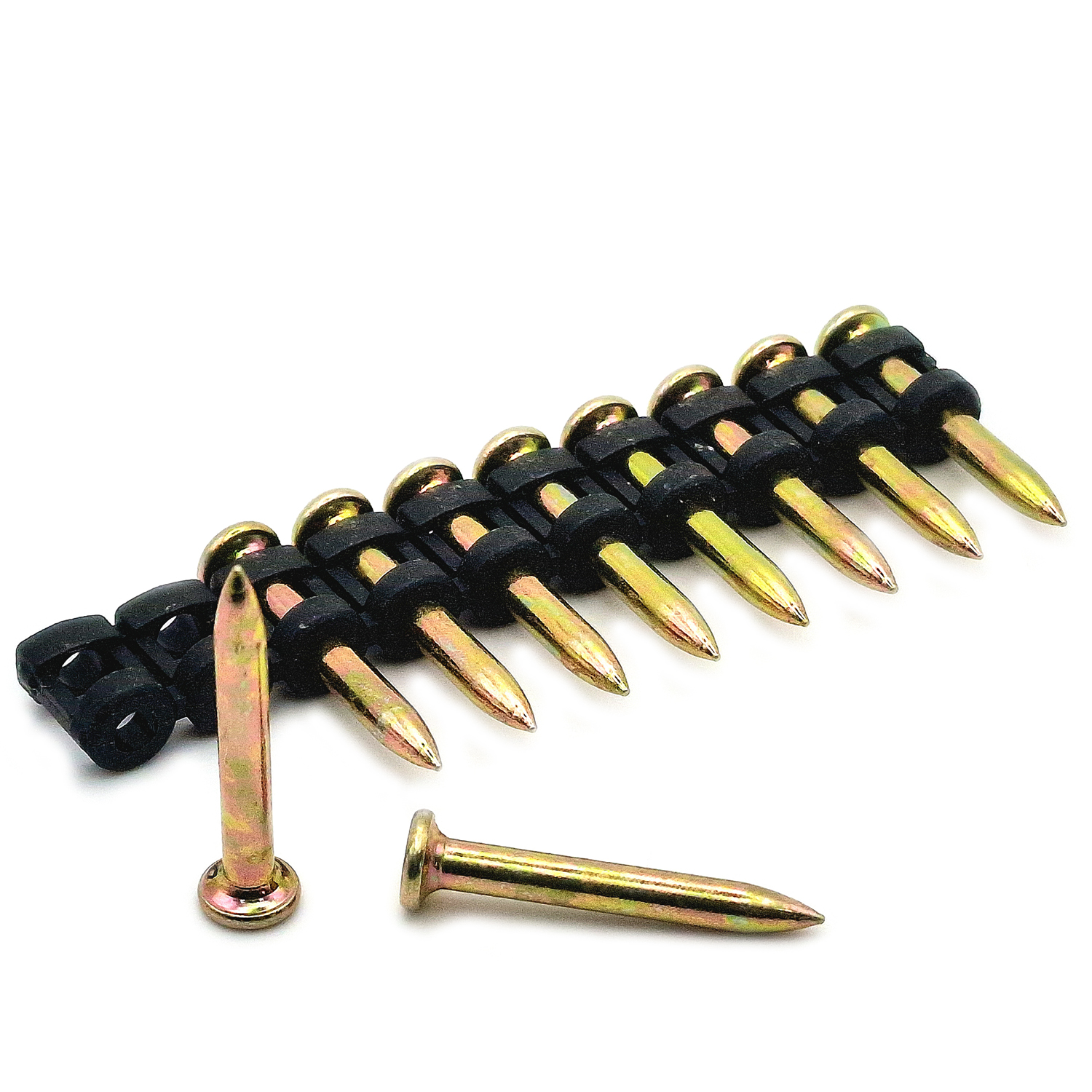 Гвозди для монтажного пистолета КрепПак 3*25 мм 1000 шт (кованые) гофрированные толевые оцинкованные гвозди креп комп