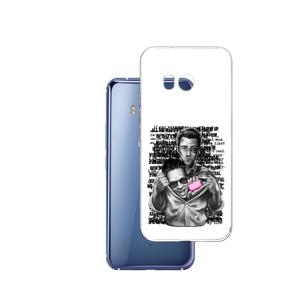 

Чехол MyPads Tocco для HTC U11 бойцовский клуб, Прозрачный, Tocco