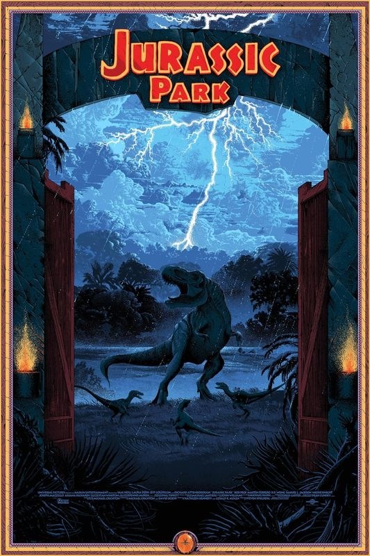 

Постер к фильму "Парк Юрского периода" (Jurassic Park) A3