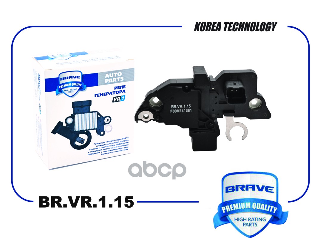 

Реле Генератора F00M141381 Br.Vr.1.15 Renault Duster 10-, Nissan Almera Iii G15 12-, 1.6I