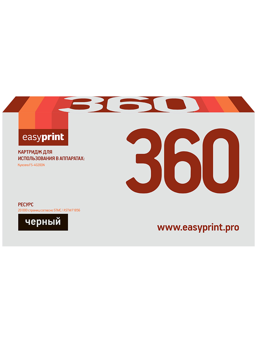 Картридж для лазерного принтера EasyPrint TK-360 (20792) черный, совместимый