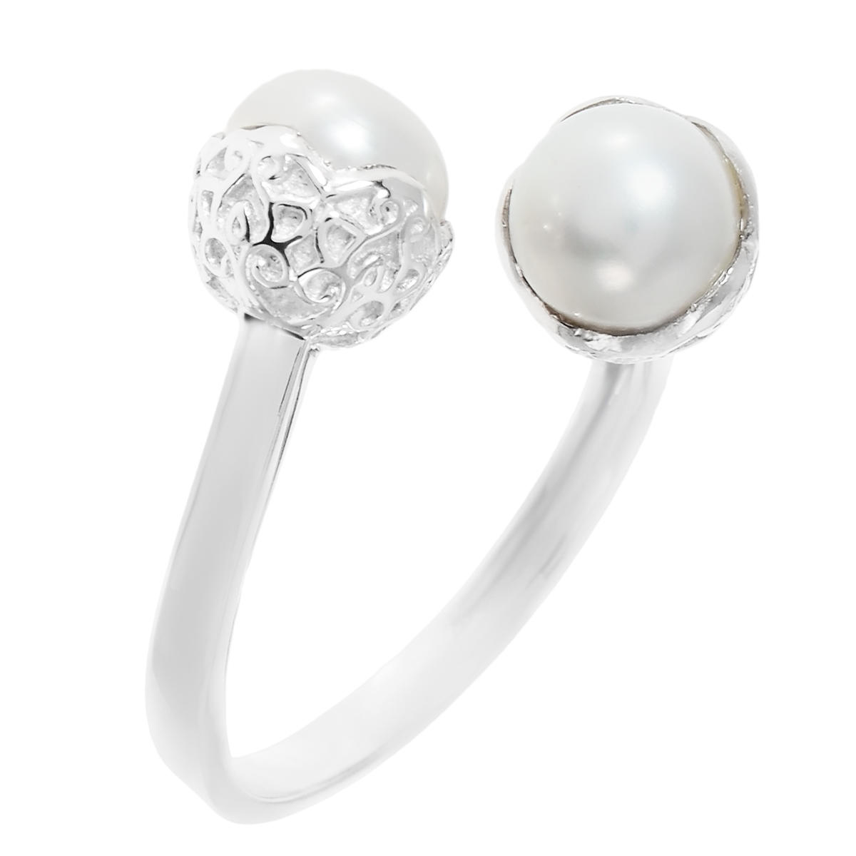 

Кольцо из серебра с жемчугом р. 18.5 Balex Jewellery 1454930093, 1454930093