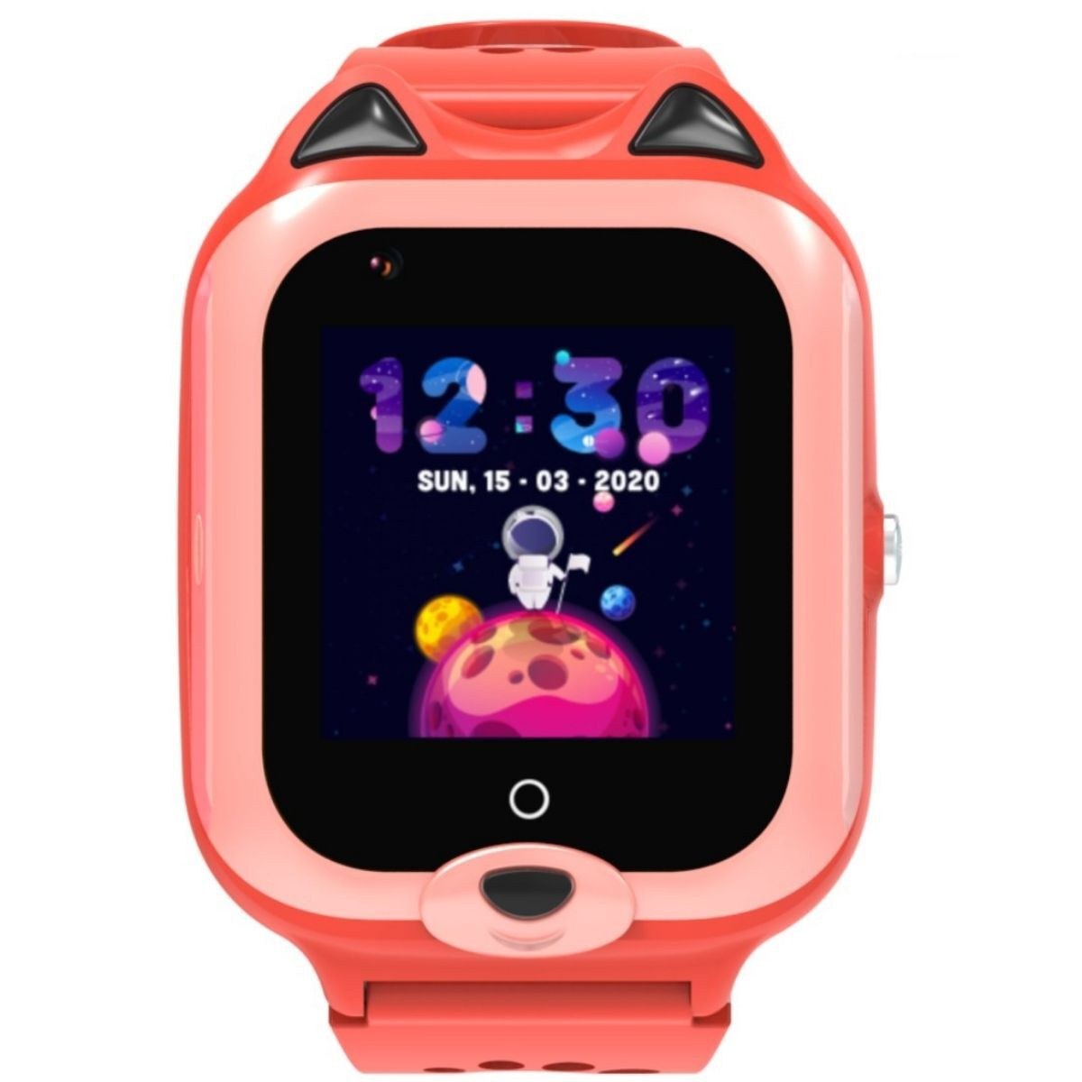 фото Смарт-часы для детей wonlex kt22 4g (красный) + приложение в подарок где мои дети