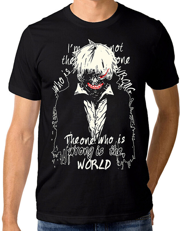 

Футболка мужская Dream Shirts аниме Токийский Гуль 10008642 черная L, аниме Токийский Гуль 10008642