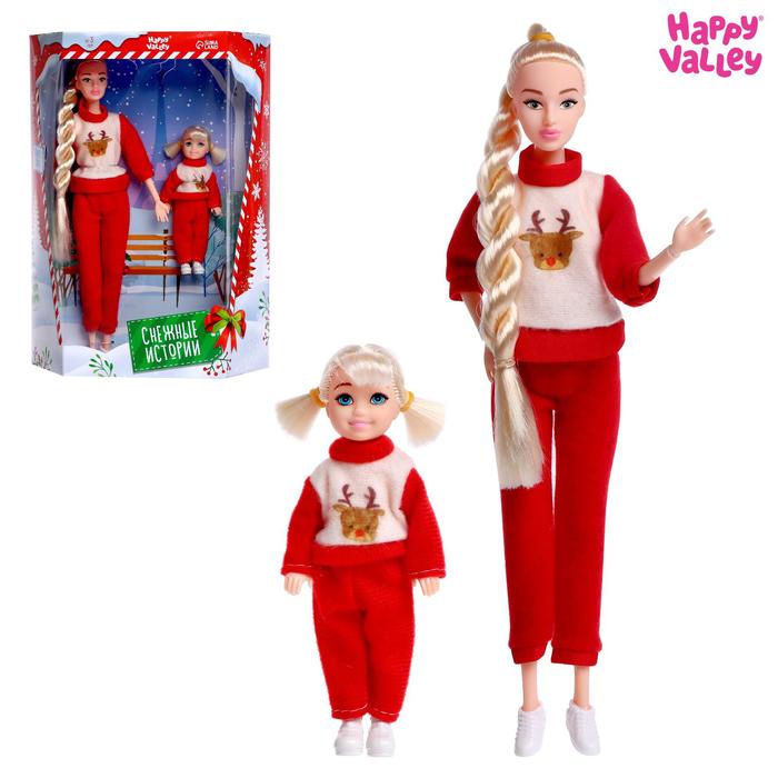 

Набор кукол Family Look. Ксения - Снежные истории
