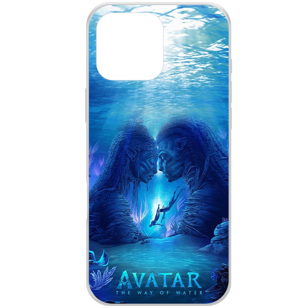 

Чехол-накладка Krutoff Clear Case Аватар - Рифы для iPhone 16 Pro Max, Прозрачный