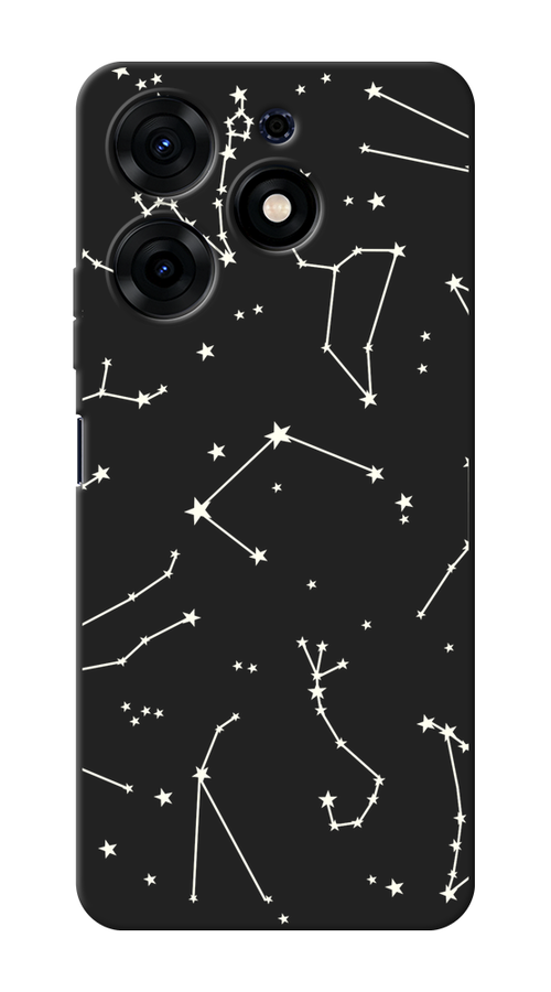 

Чехол Awog на Tecno Spark 10 Pro "Созвездия", Прозрачный;серый;бежевый, 303752-1