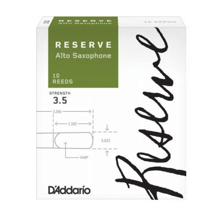 

Трости для саксофона альт Rico DJR1035 Reserve, DJR1035 Reserve