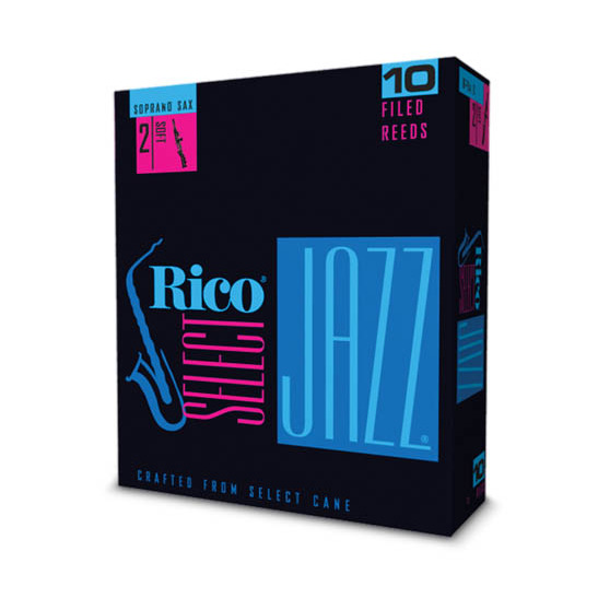 

Трости для саксофона сопрано Rico RSF10SSX2S Select Jazz, RSF10SSX2S Select Jazz