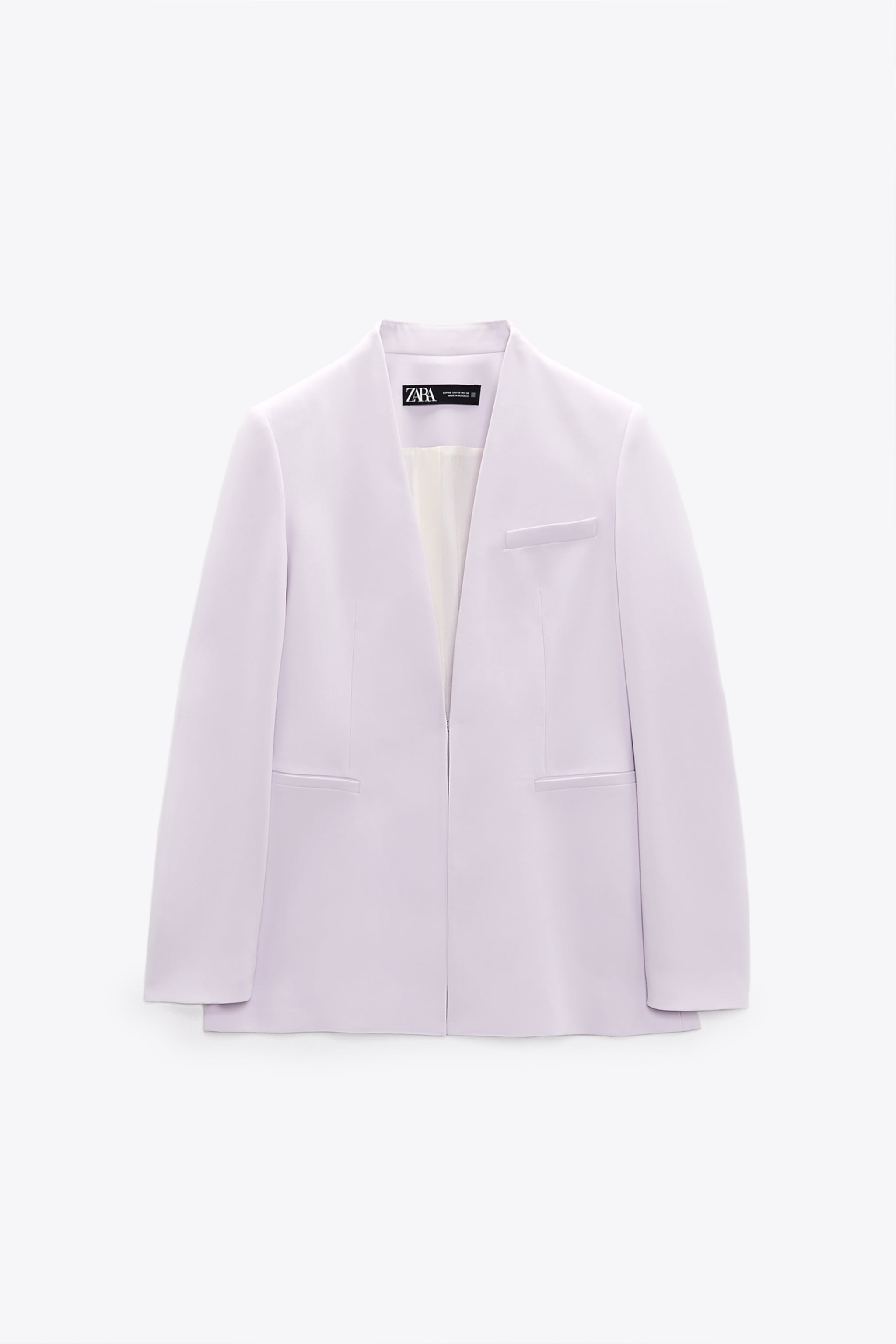 

Пиджак женский ZARA 02139701 фиолетовый L (доставка из-за рубежа), 02139701