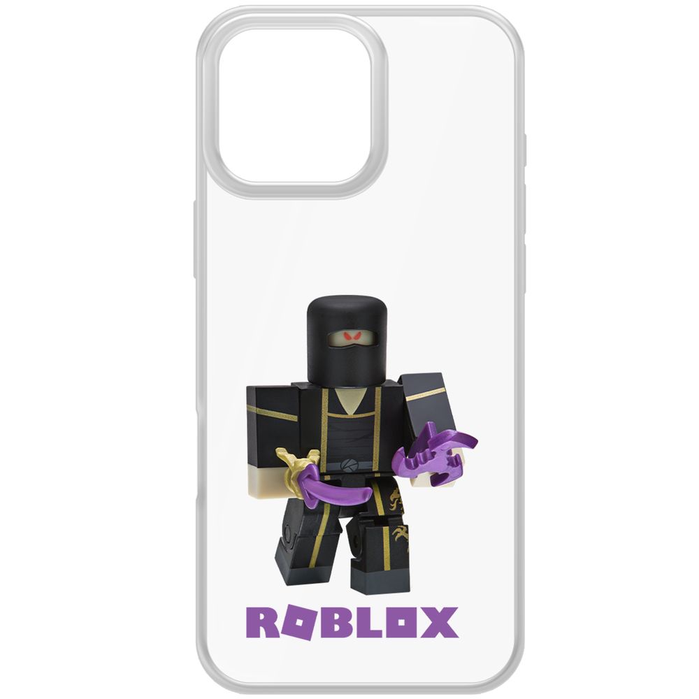 

Чехол-накладка Krutoff Clear Case Roblox-Ниндзя Ассасин для iPhone 16 Pro Max, Прозрачный