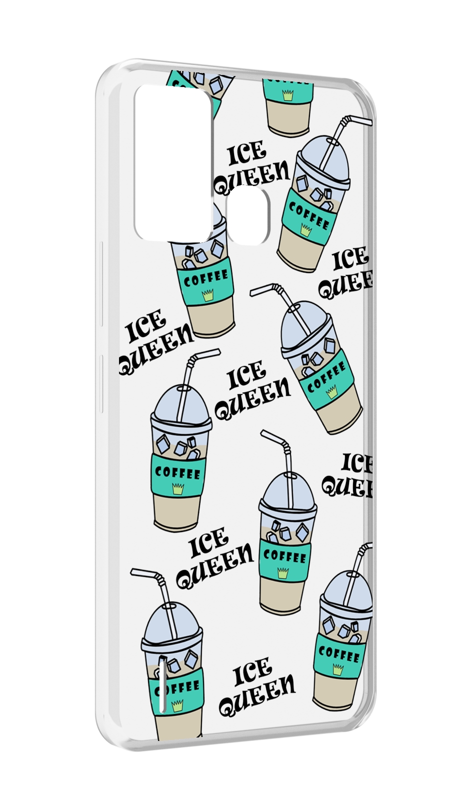 

Чехол MyPads кофе-с-льдом для ITEL S16 / ITEL Vision 1 Pro, Прозрачный, Tocco