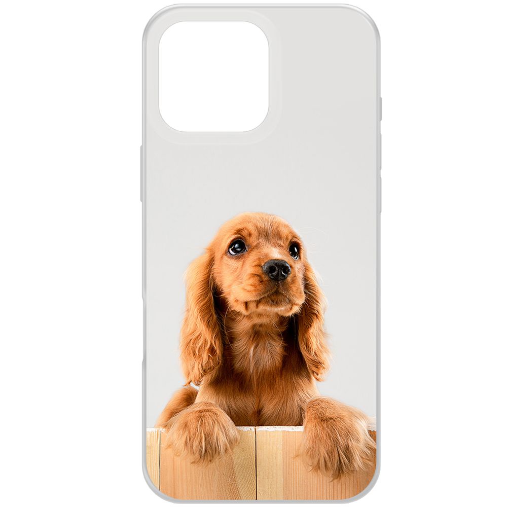 

Чехол-накладка Krutoff Clear Case Выходи играть для iPhone 16 Pro Max, Прозрачный