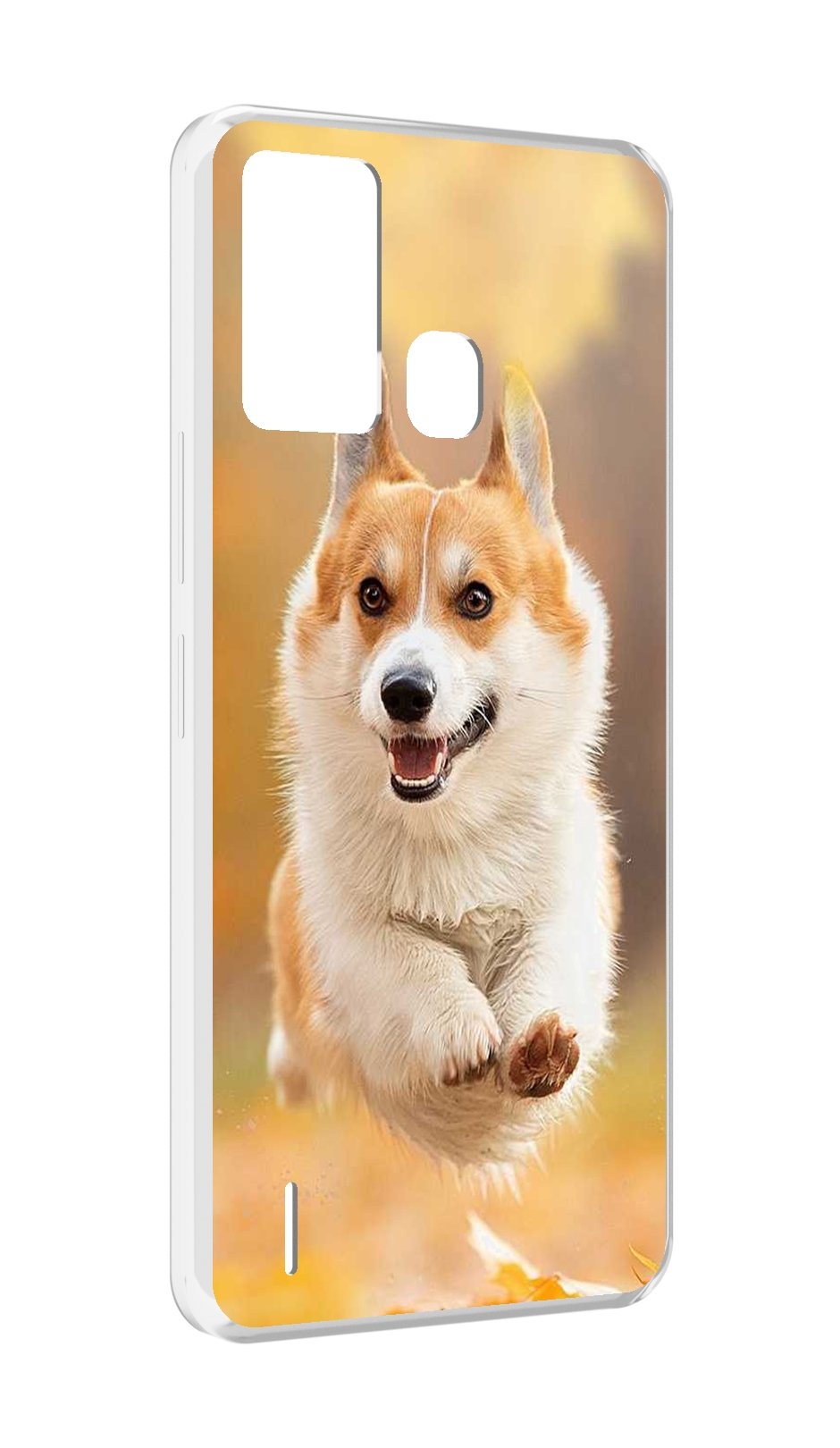 

Чехол MyPads когри собака для ITEL S16 / ITEL Vision 1 Pro, Прозрачный, Tocco
