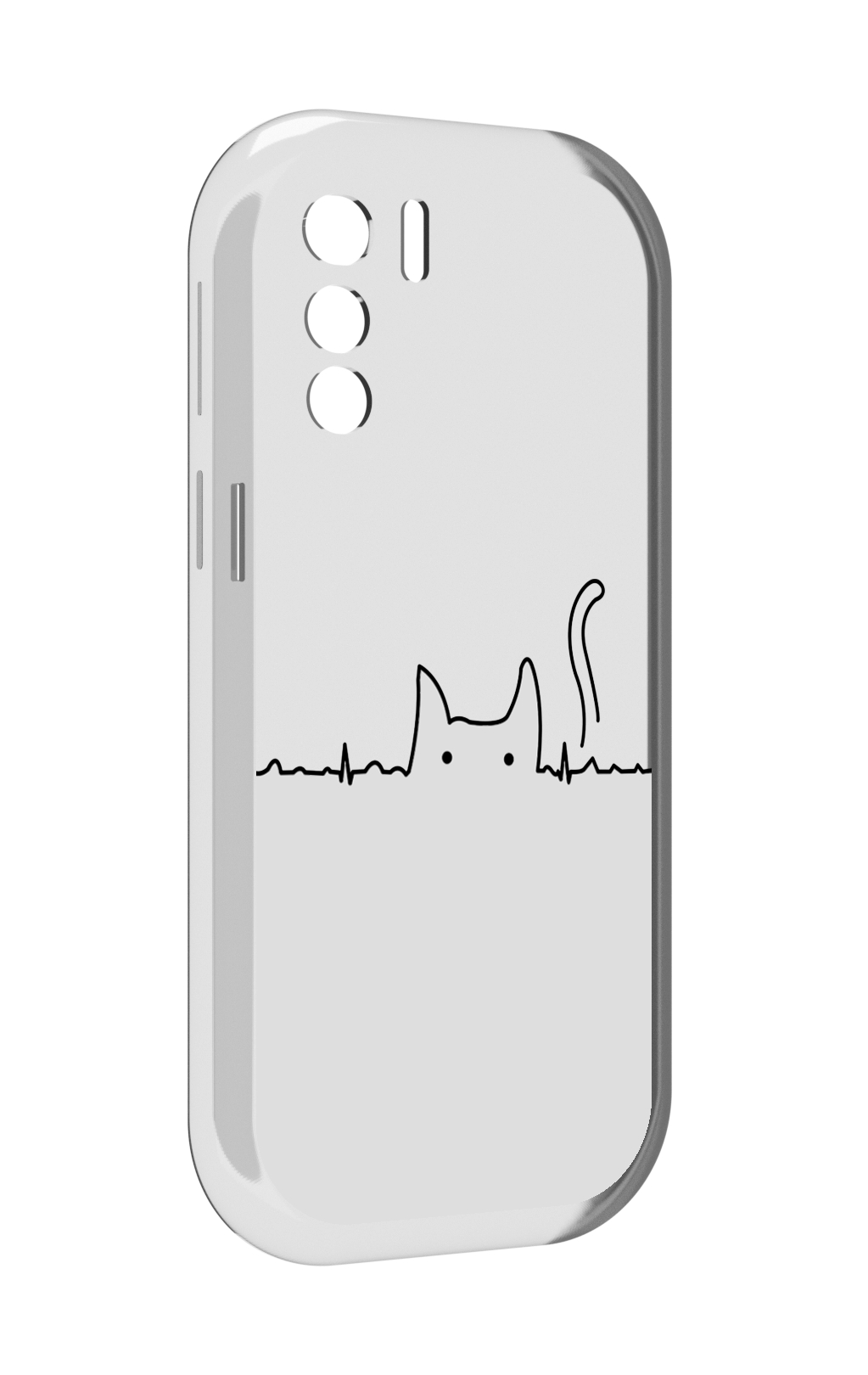 

Чехол MyPads кот-музыкальный для UleFone Note 13P, Прозрачный, Tocco