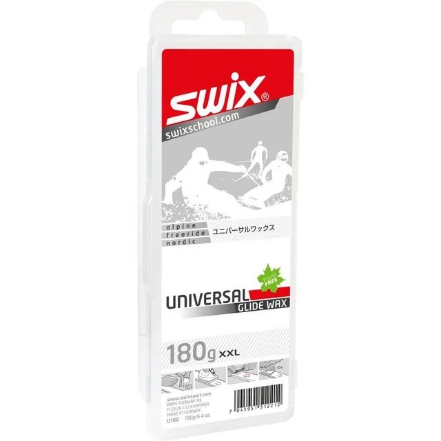 

U180 Универсальный парафин SWIX Bio 180 гр