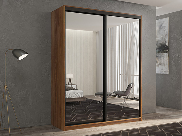 

Шкаф-купе 2-х дверный Кааппи 1 Дуб Кастелло Бренди 120х45х230 см, Коричневый