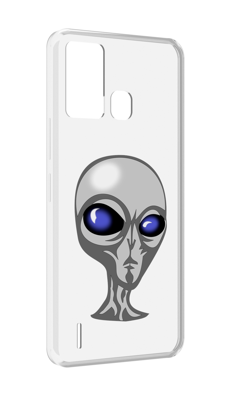 

Чехол MyPads инопланетянин для ITEL S16 / ITEL Vision 1 Pro, Прозрачный, Tocco