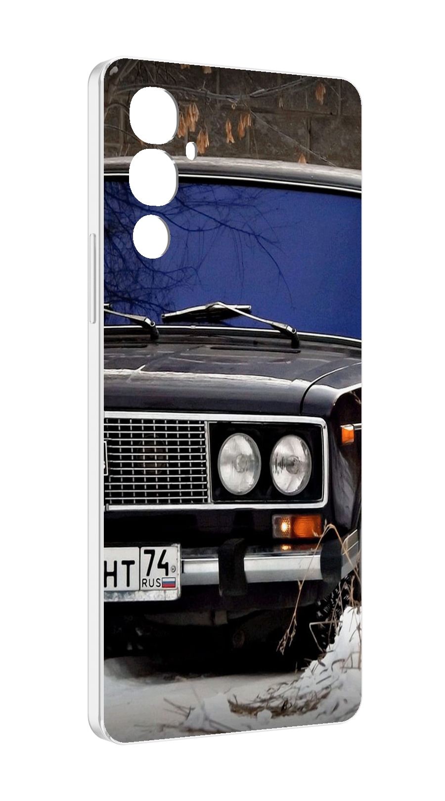 

Чехол MyPads lada ваз 1 для Tecno Pova 4, Прозрачный, Tocco