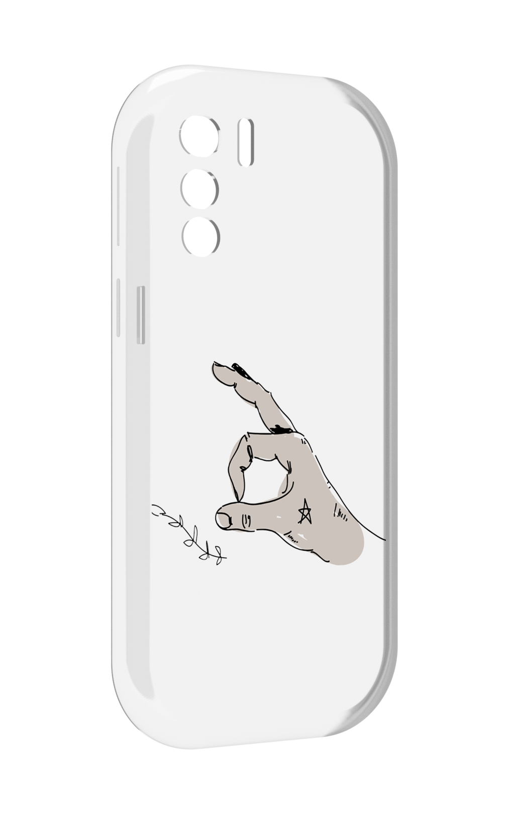 

Чехол MyPads кольцо для UleFone Note 13P, Прозрачный, Tocco