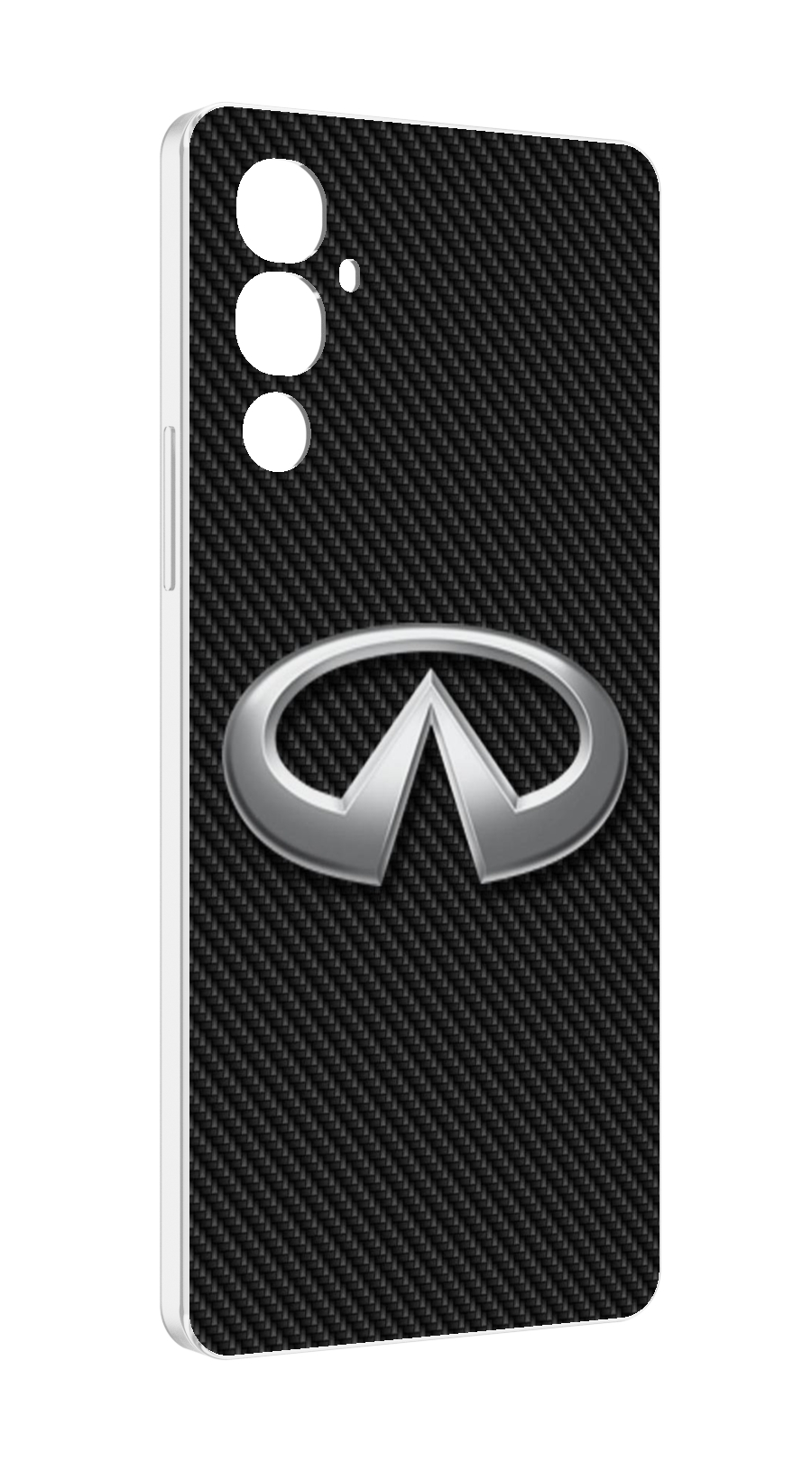 

Чехол MyPads infiniti-2 мужской для Tecno Pova 4, Прозрачный, Tocco