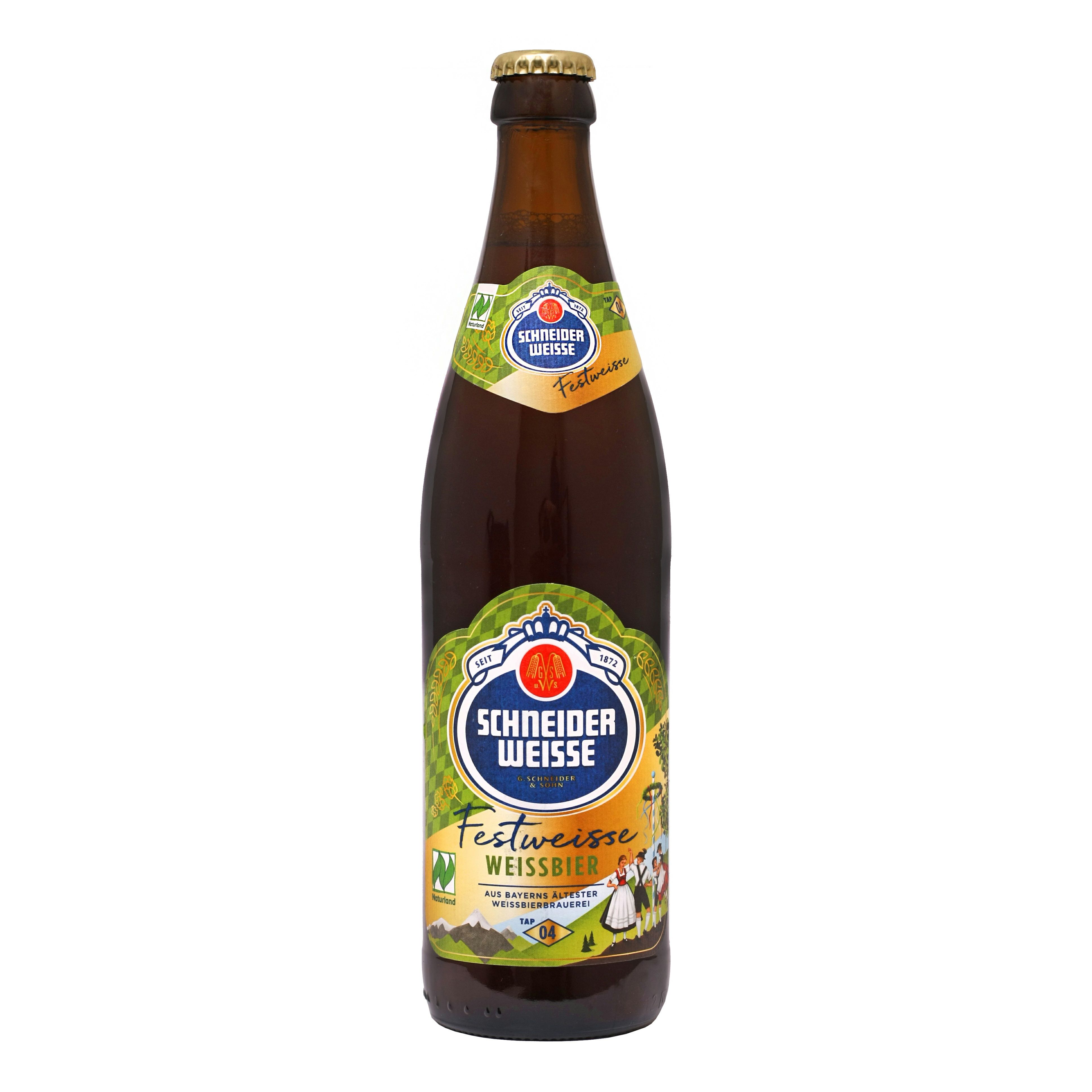 

Пиво Schneider Weisse Festweisse Weissbier светлое неф/непас 6,2% 0,5 л
