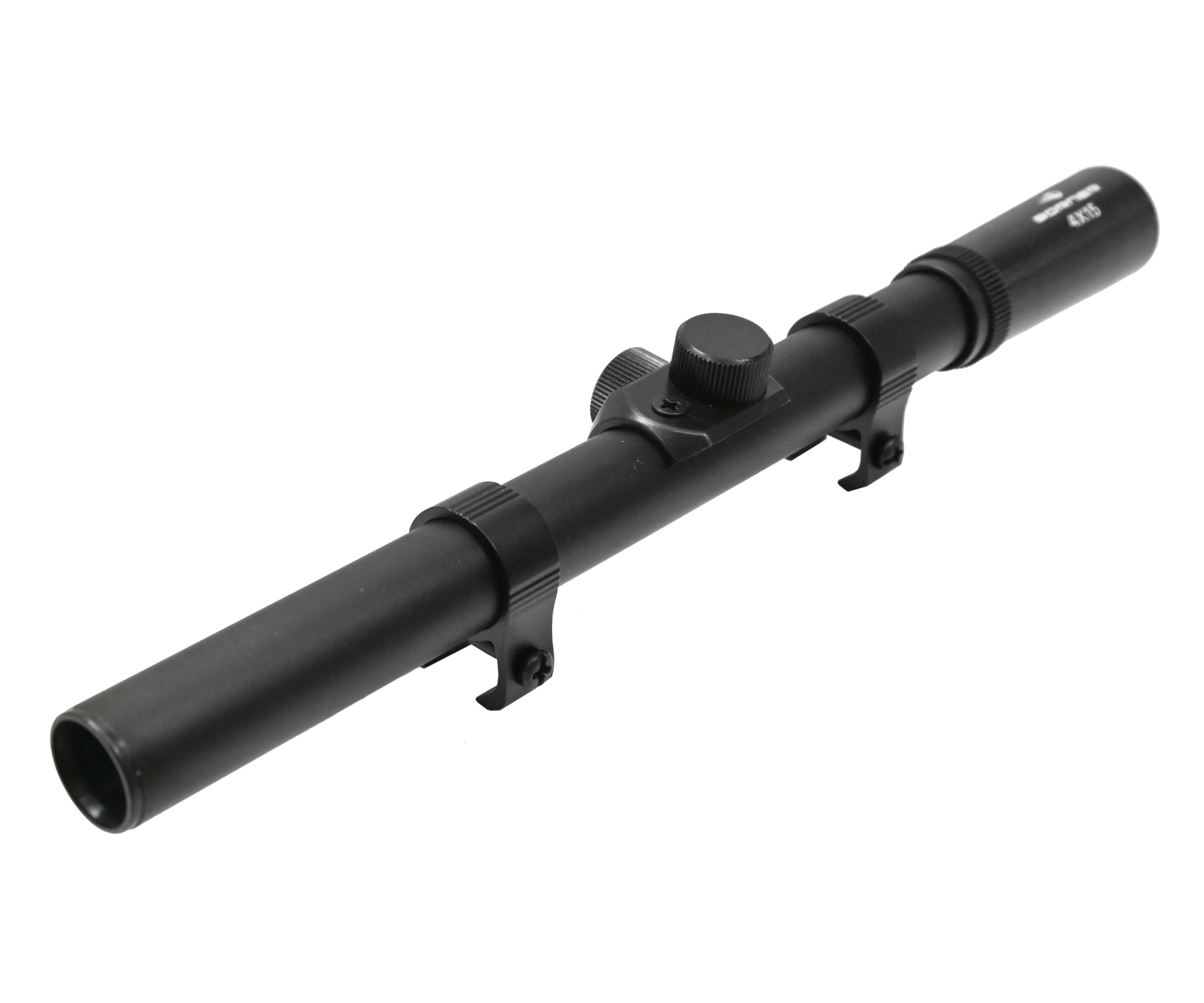 

Прицел оптический Borner 4х15 BRS415, Черный, BRS415