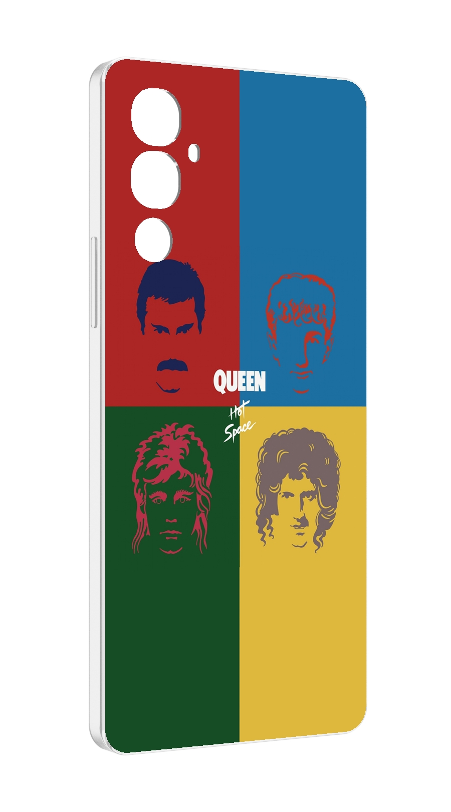 

Чехол MyPads hot space queen альбом для Tecno Pova 4, Прозрачный, Tocco