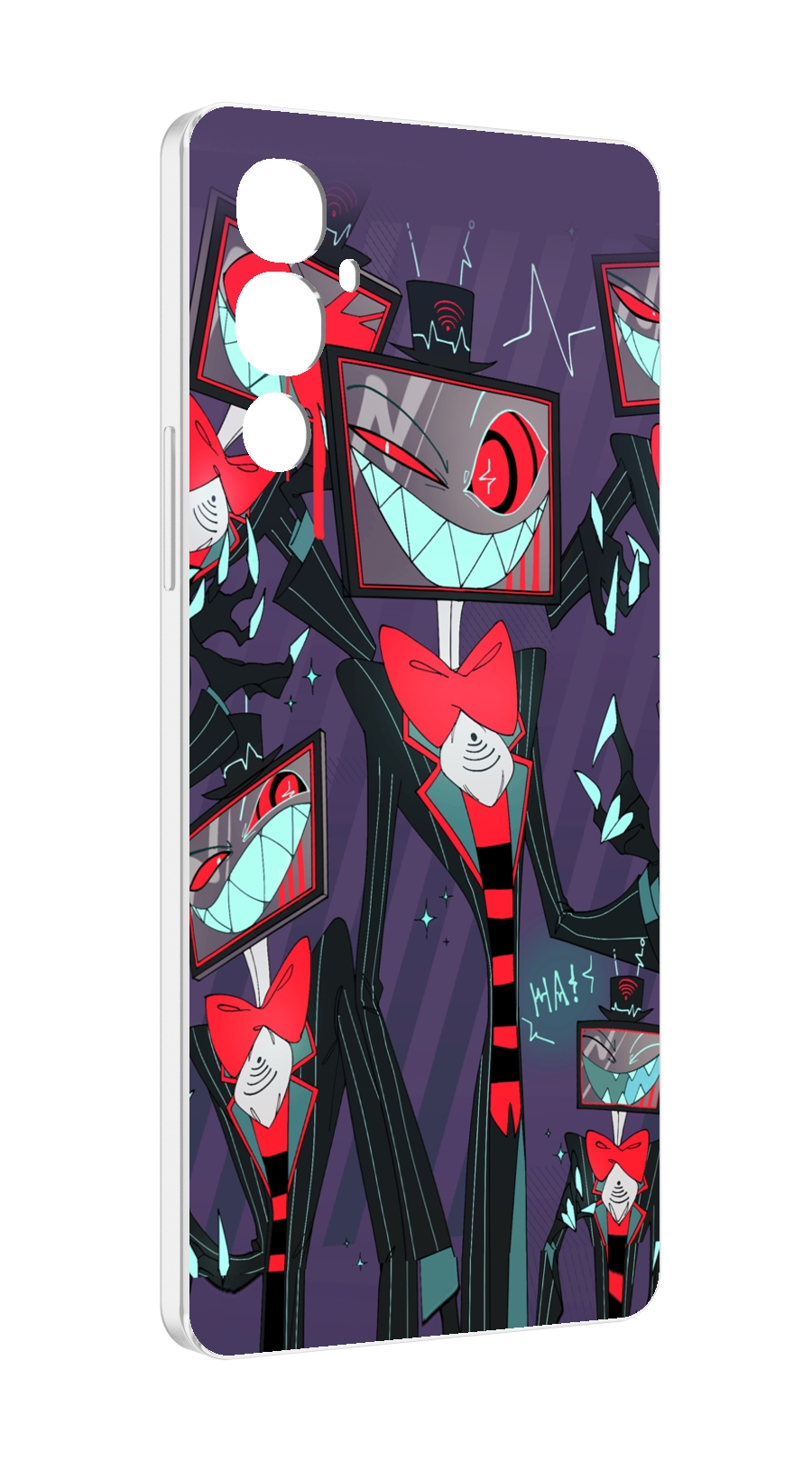 

Чехол MyPads hazbin hotel для Tecno Pova 4, Прозрачный, Tocco