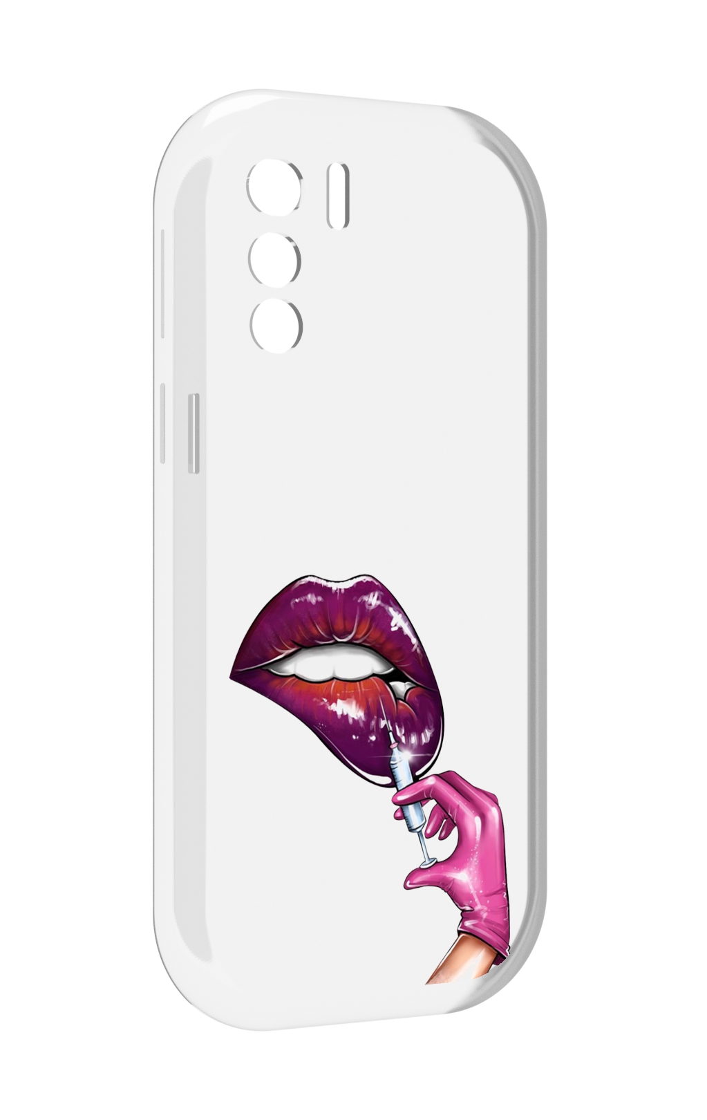 

Чехол MyPads качаем-губы для UleFone Note 13P, Прозрачный, Tocco