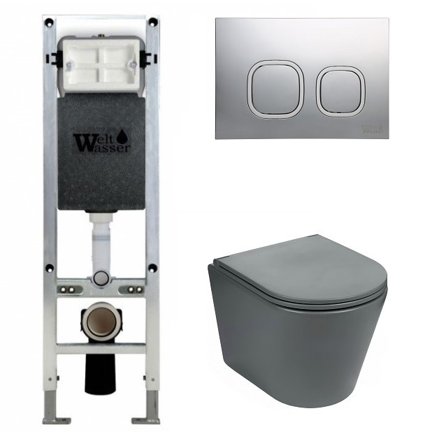 

Комплект WeltWasser WW Amberg 350 ST + Salzbach 004 MT-GR + Amberg RD-MT CR