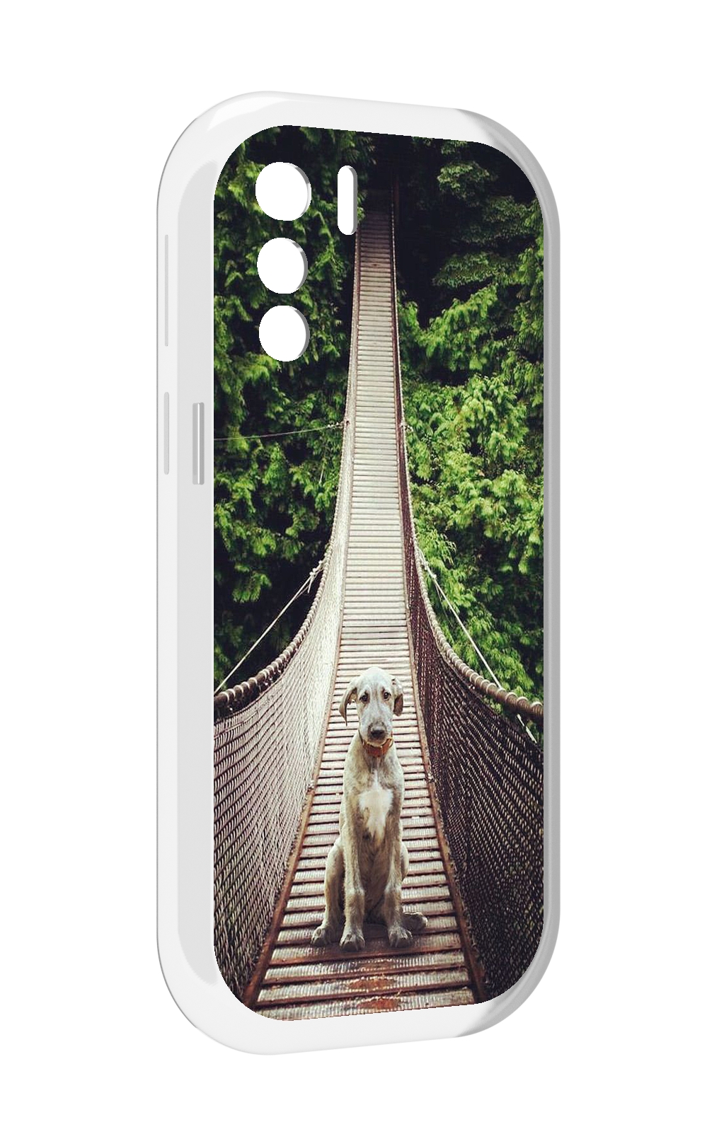

Чехол MyPads ирландскии волкодав для UleFone Note 13P, Прозрачный, Tocco