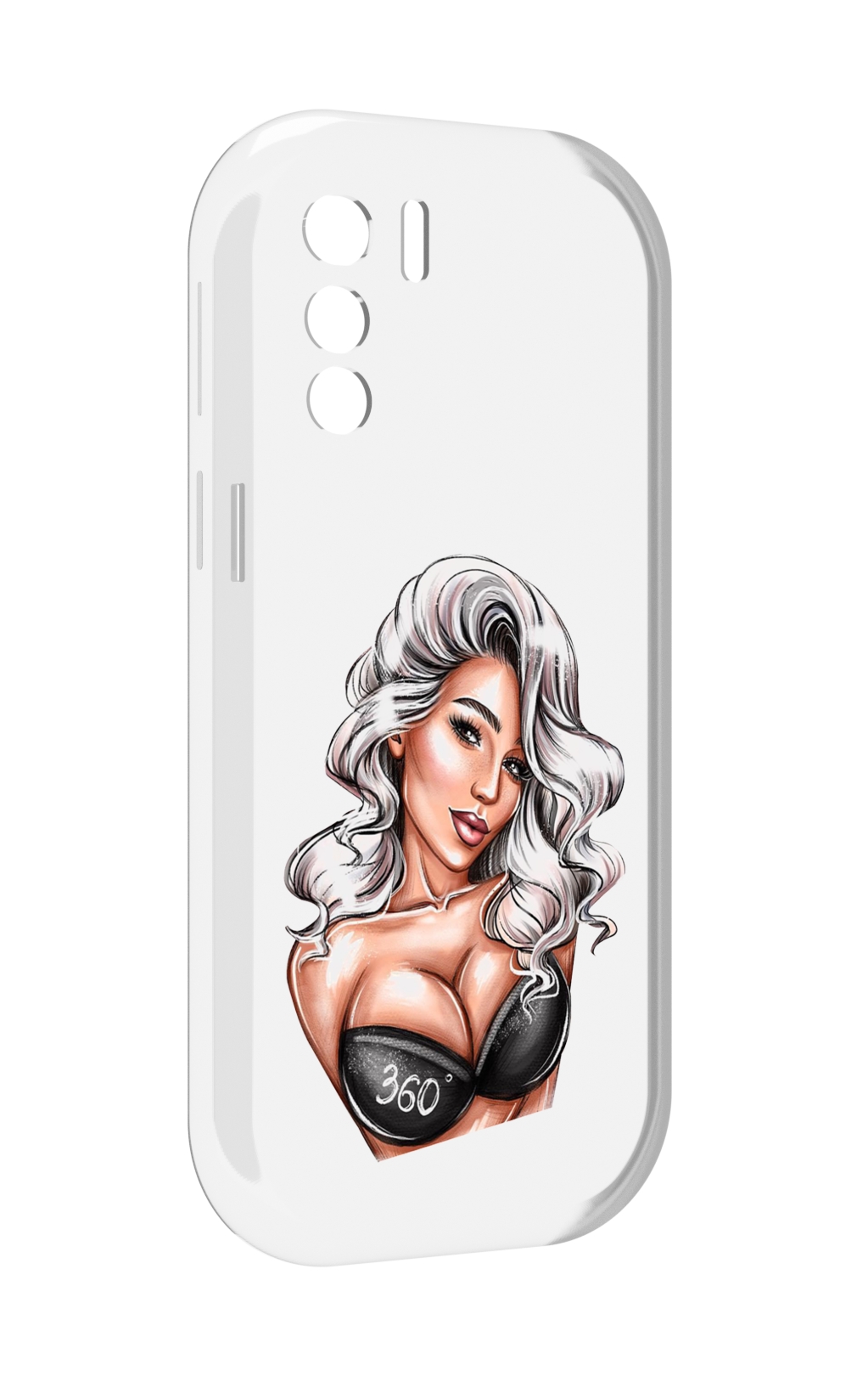 

Чехол MyPads ивлеева-рисунок женский для UleFone Note 13P, Прозрачный, Tocco