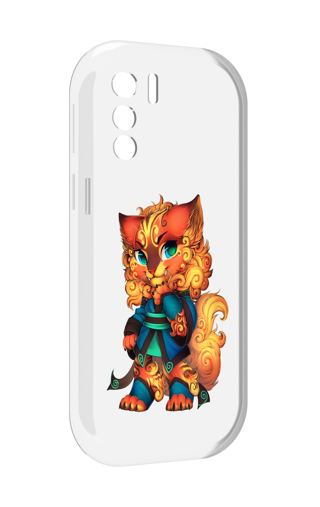 

Чехол MyPads золотой-кот для UleFone Note 13P, Прозрачный, Tocco