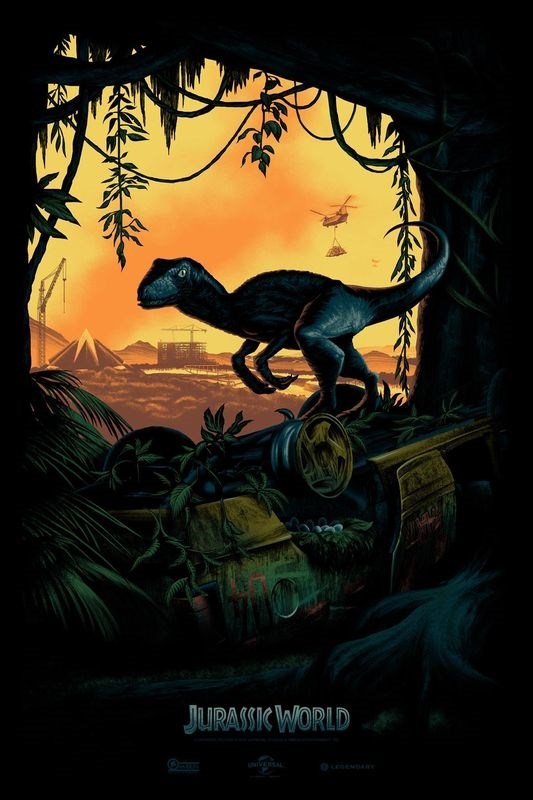 

Постер к фильму "Мир Юрского периода" (Jurassic World) A4