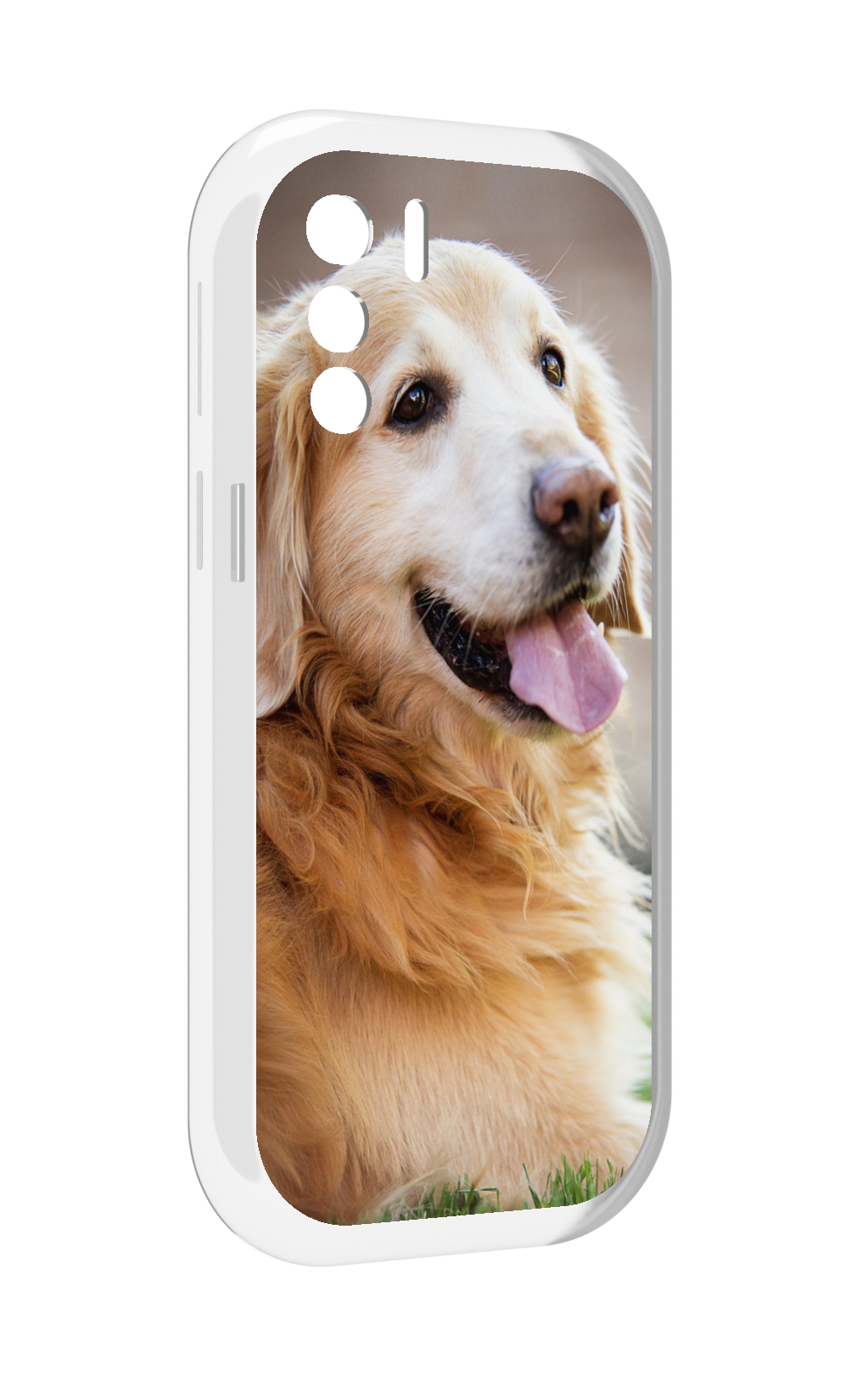 

Чехол MyPads золотистыи ретривер для UleFone Note 13P, Прозрачный, Tocco