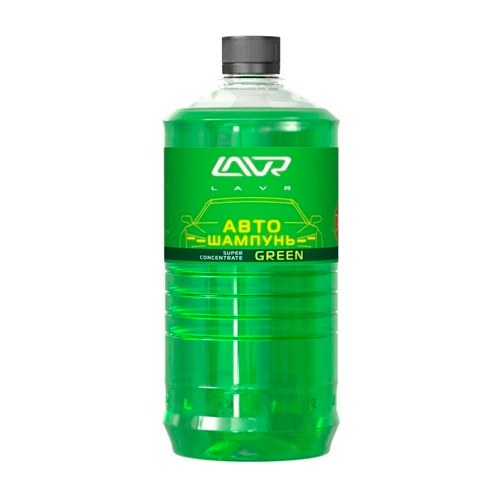 

Автошампунь ручной LAVR Green Super Concentrate 1000мл (1:120-1:320)
