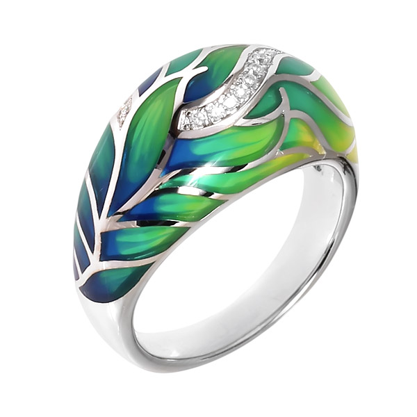 

Кольцо из серебра с фианитом р. 17.5 Balex Jewellery 1452920011, 1452920011