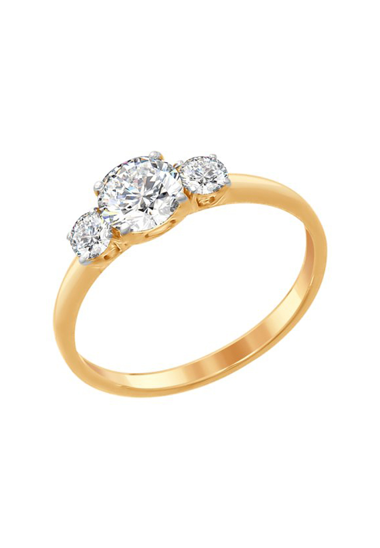 

Кольцо из серебра с фианитом р.  SOKOLOV 89010079, 89010079_k